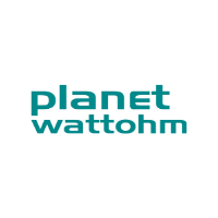 Logo de la marque Planet Wattohm, conduits et profilés électriques