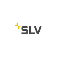 Logo de la marque SLV, éclairage professionnel