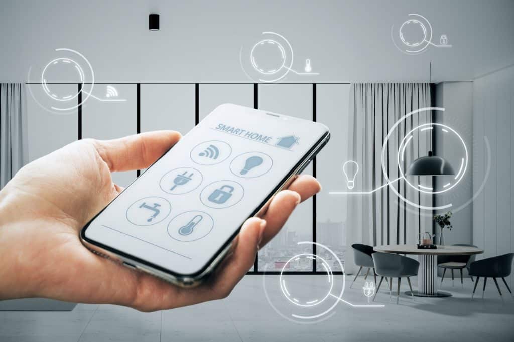 Installation domotique : pilotage de la maison depuis un smartphone